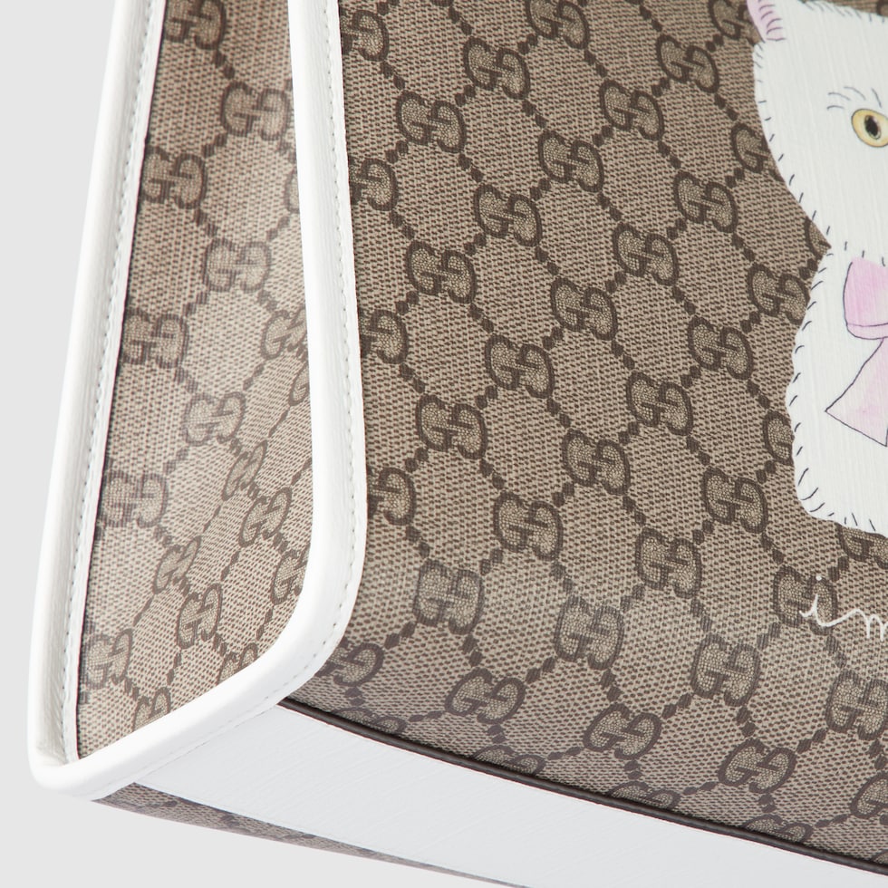 GUCCI GGパターン ぬいぐるみ GUCCI KIDS トートバッグ 679365 JFO00 ラバー GGパターン