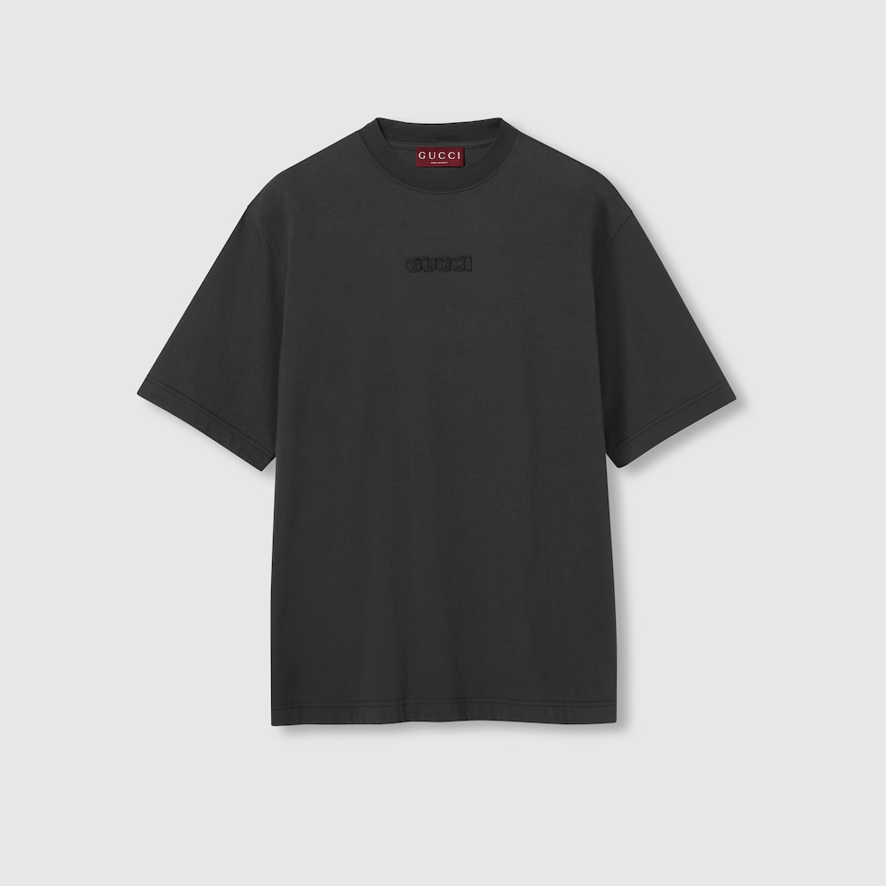 GUCCI】【メタルプリントTシャツ】【イタリア製】グッチ『半袖T