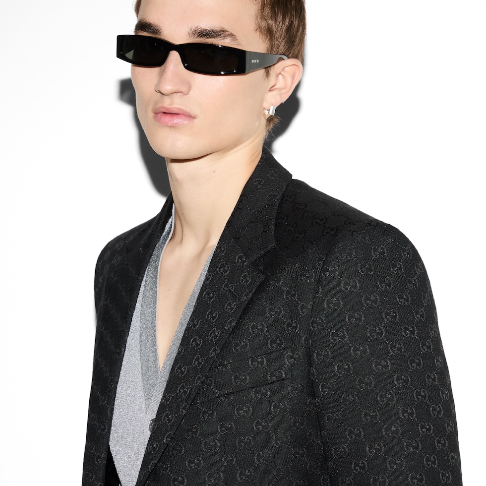 【最終価格】GUCCIコットンライダースジャケット 最終価格】GUCCIコットンライダースジャケット 6万取引突破☆UPS