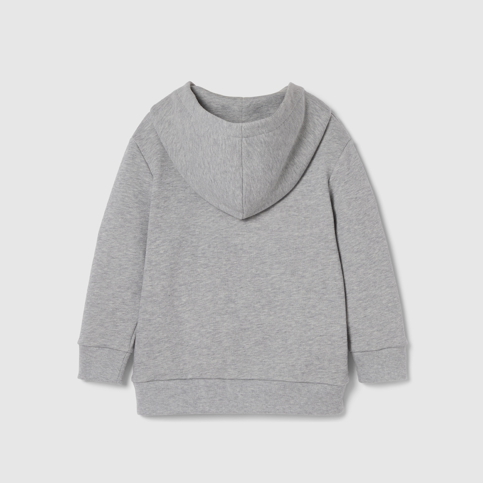 Children's printed cotton sweatshirt in light grey | GUCCI® US Children's printed cotton sweatshirt in light grey | GUCCI® US