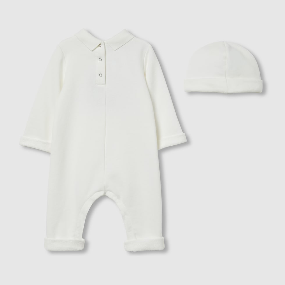 GUCCI KIDS 2点 Baby printed two-piece gift set in white | GUCCI® US