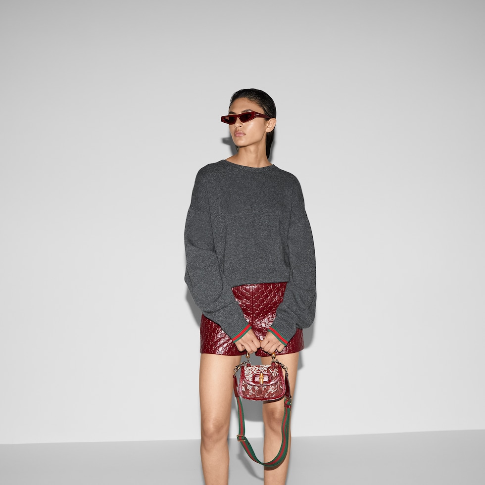 グッチ バンブー 1947〕日本限定 ミニ トップハンドルバッグ