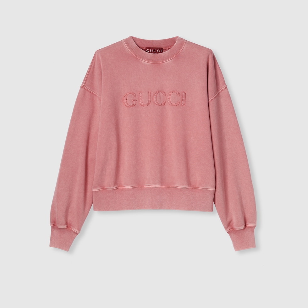 GUCCI　トレーナー　ピンク　スパンコール　10　XS GUCCI トレーナー ピンク スパンコール 10 XS