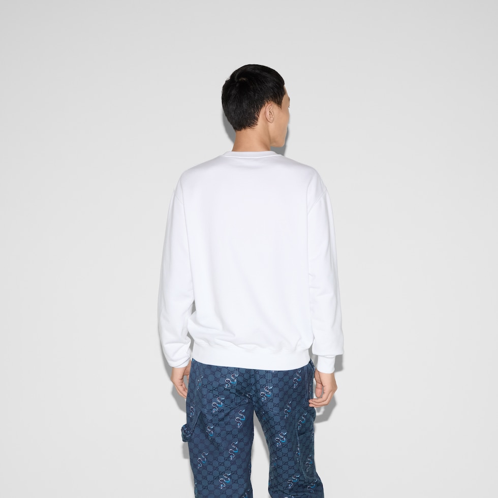Gucci T Shirt With Web 819551xjg5w 9692 main image 0