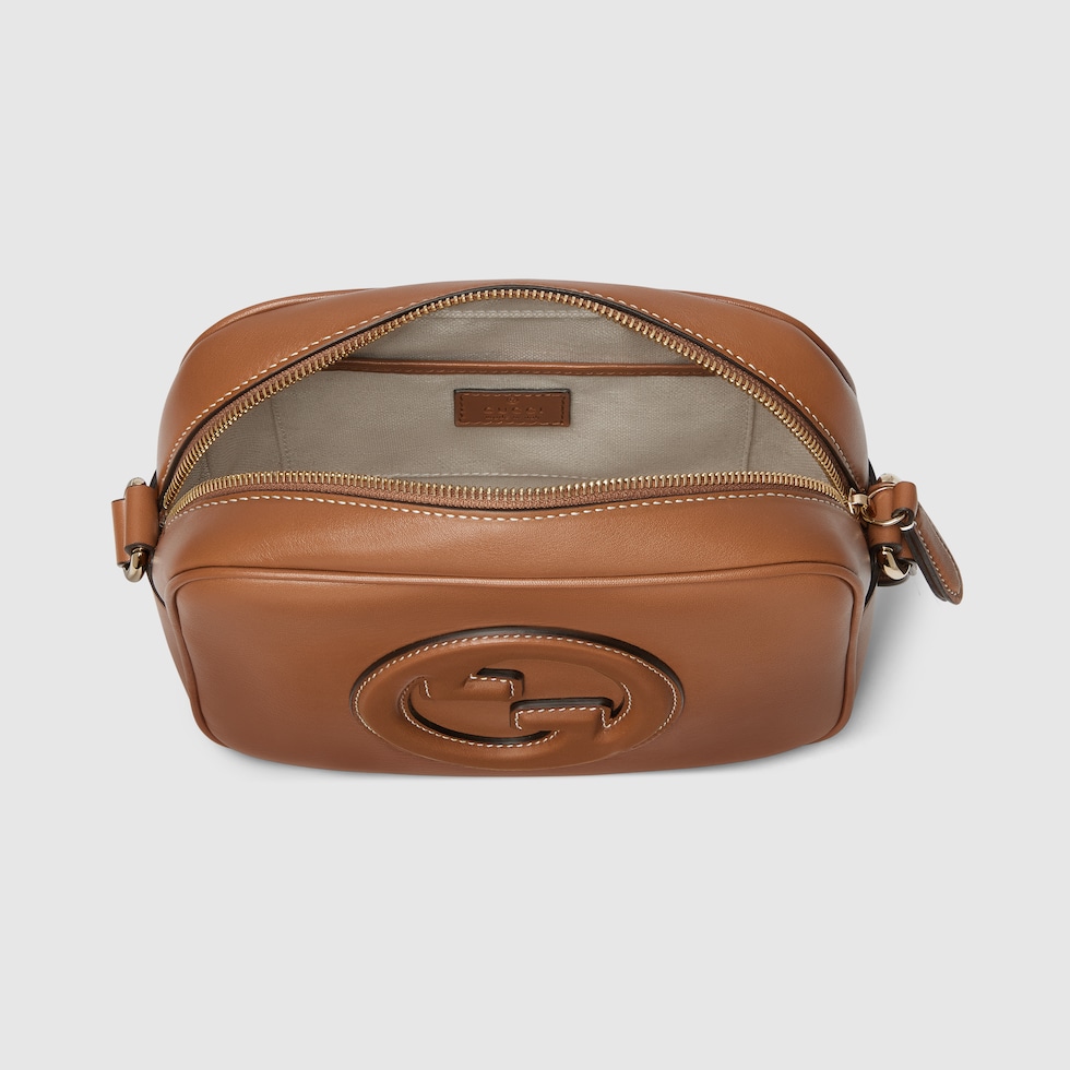 ショルダーバッグ・ポシェット GUCCI BLONDIE SMALL SHOULDER BAG BROWN Gucci Blondie small shoulder bag in brown leather | GUCCI® US