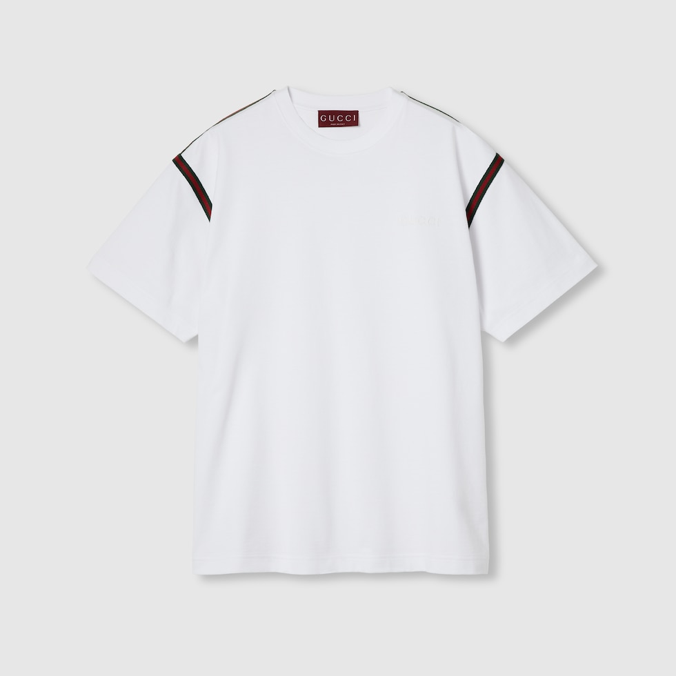 T-shirt Color white Gucci palms on sale