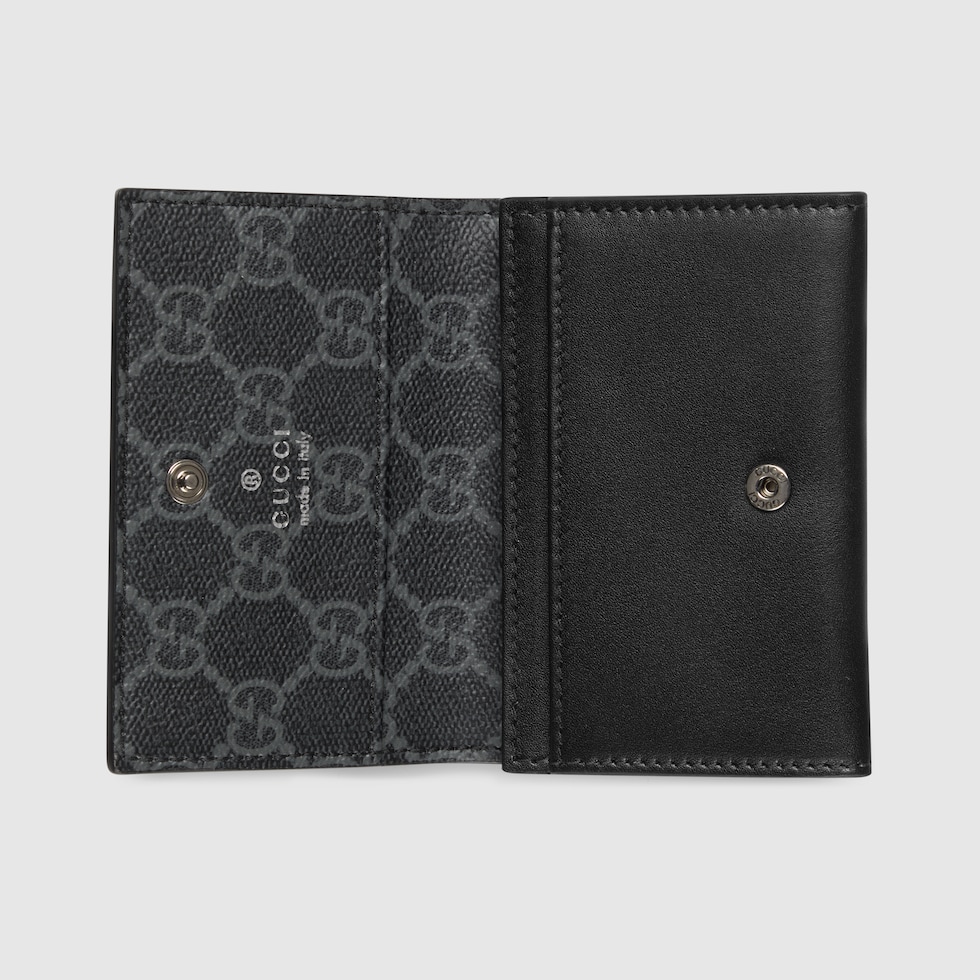 GUCCI GGパターン コインケース カードケース ブラック ベージュ 821804_FAD6L_9758_009_080_0000