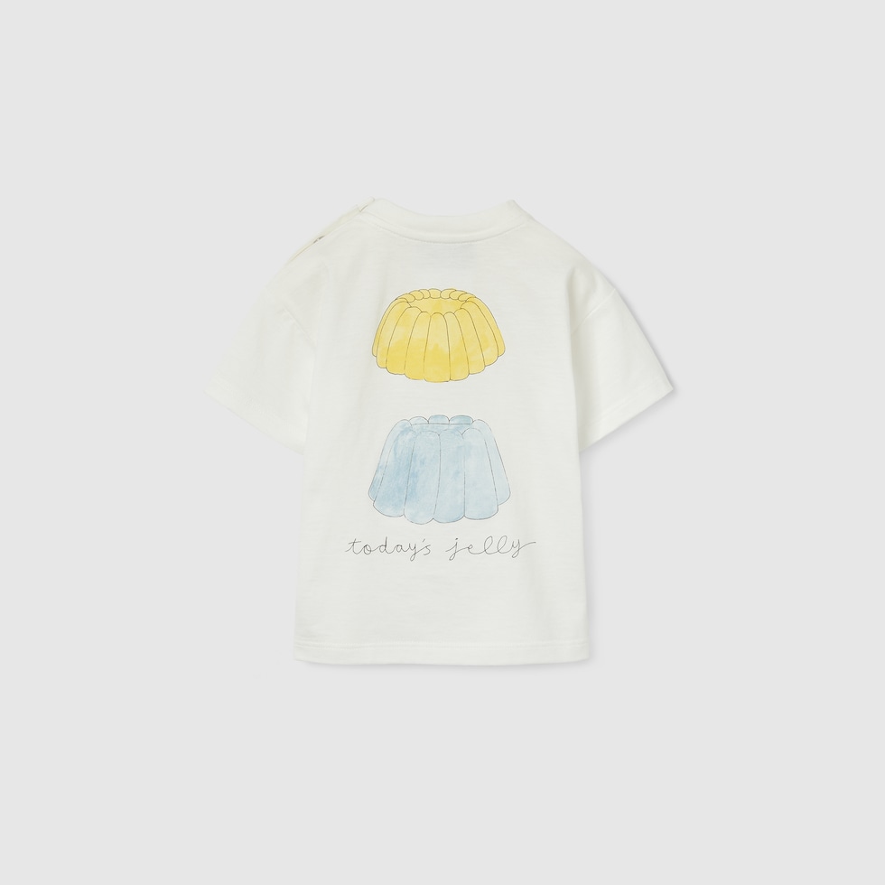 ベビー〕プリント コットン Tシャツ ・ホワイト | GUCCI公式