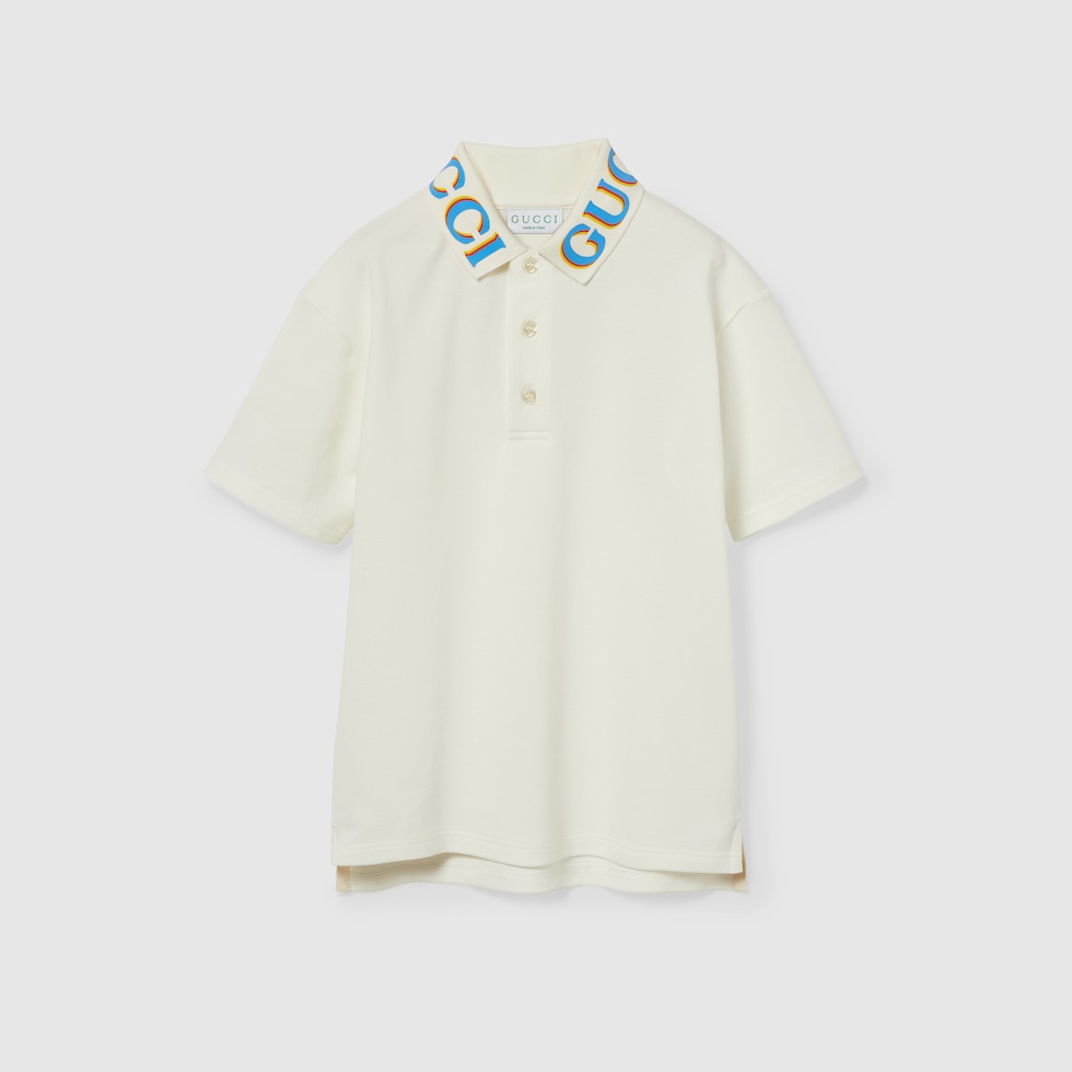超美品⭐️GUCCI グッチ チルドレン ポロシャツ 591426_XJGXX_9275_001_100_0000