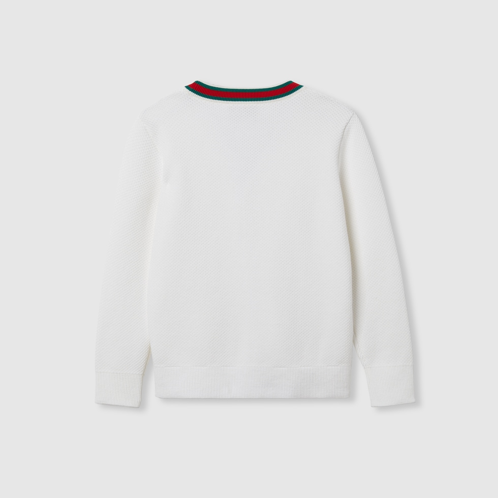 GUCCI カーディガン　キッズ　アウター　パーカー　8A 120ほど ベビーガールズ パーカー＆トレーナー | GUCCI® JP