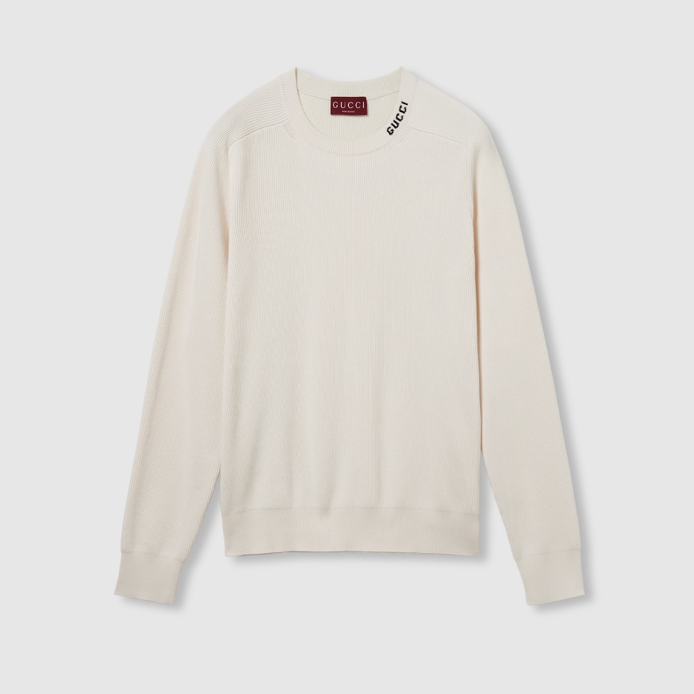 美品❗️正規品❗️GUCCI カシミヤコットンニット イタリア製 GUCCI - 古着 GUCCI グッチ イタリア製 カシミヤブレンド