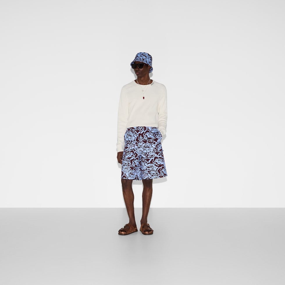 GUCCI ホワイト編み込みコットンセーター GUCCI グッチ セーター ウール レディース 中古 – 【公式