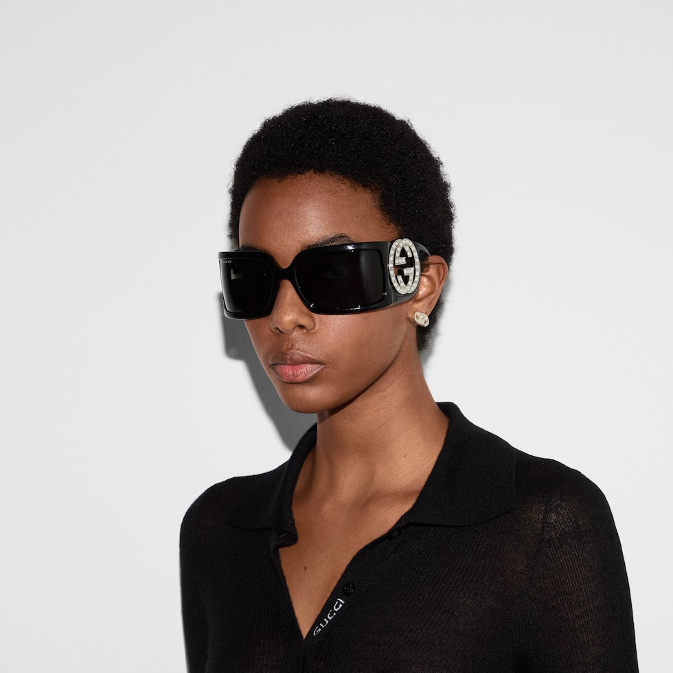 サングラス Gucci Occhiali Da Sole Gucci Tom 99MM Shield Sunglasses | Saks Fifth Avenue