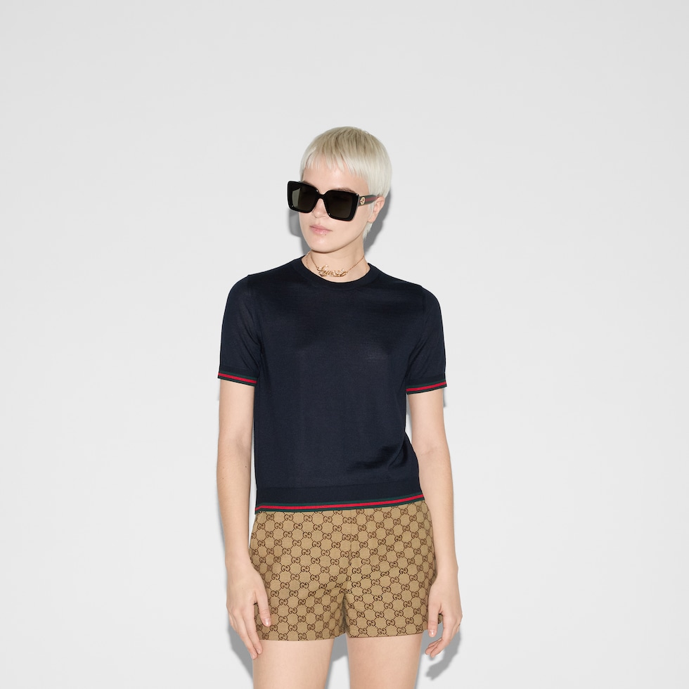 Tシャツ・カットソー GUCCI SS25 Cashmere T-shirt (820687XKELW 4027) 820687_XKELW_4027_003_100_0000