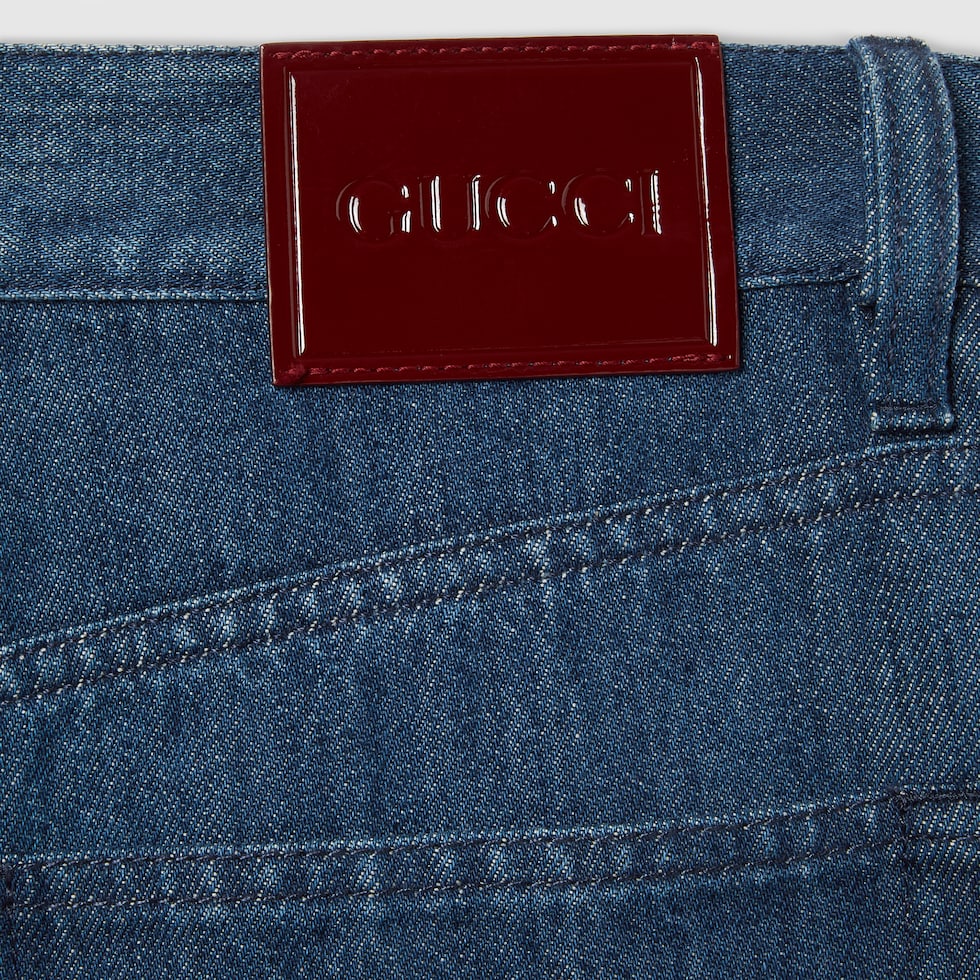 【GUCCI】STRAIGHT FIT JEANS●812233XDC834100 812233_XDC83_4100_012_100_0000