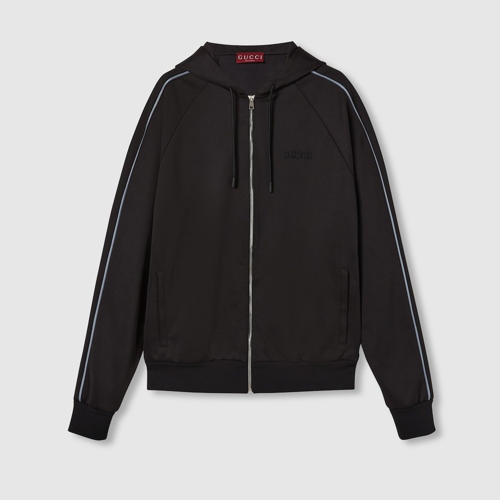 GUCCI グッチ エンブロイダリー テクニカルジャージージャケット