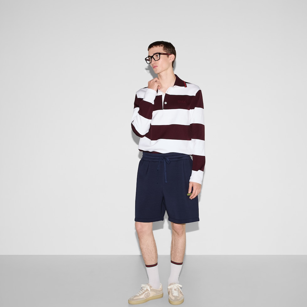 【2024年】もらって嬉しいお歳暮 人気ランキング Jersey shorts US GUCCI® | blue in patch with イヤホン