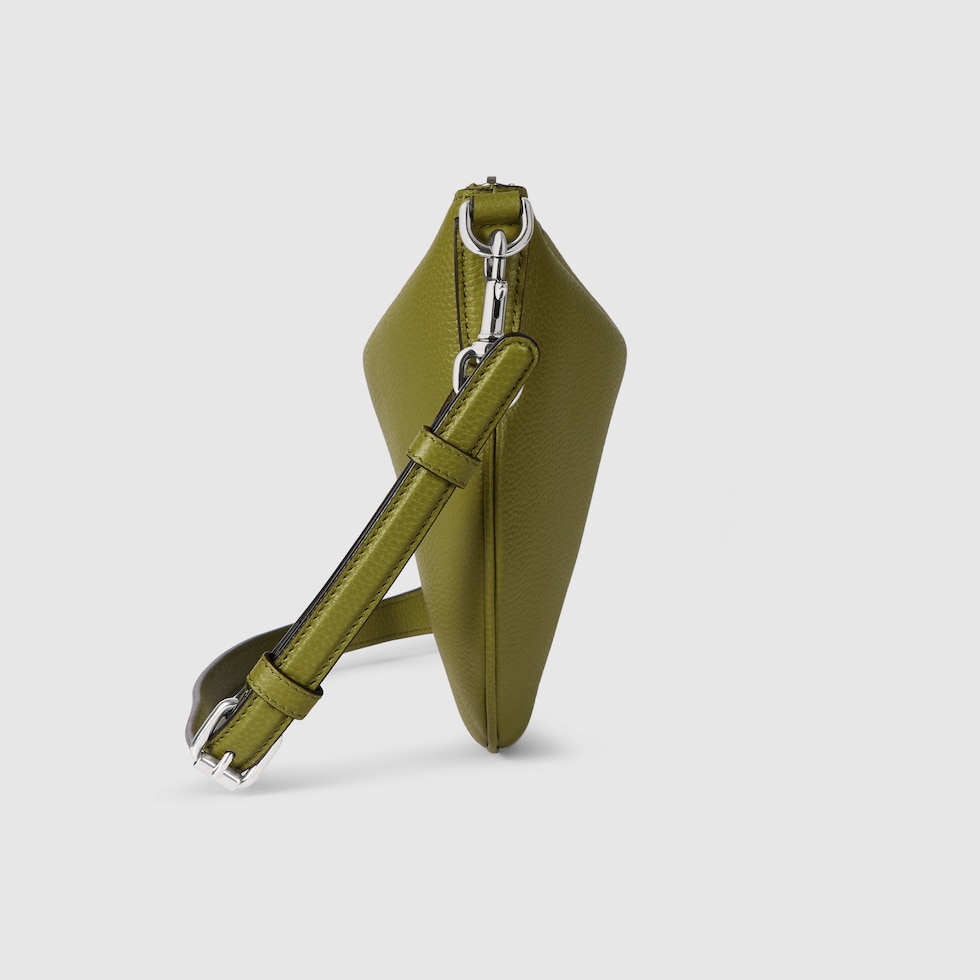 Gucci B mini bag in olive green leather | GUCCI® US