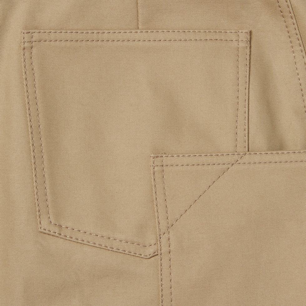 Silver Wishes Cotton Drill Stretch Skirt
