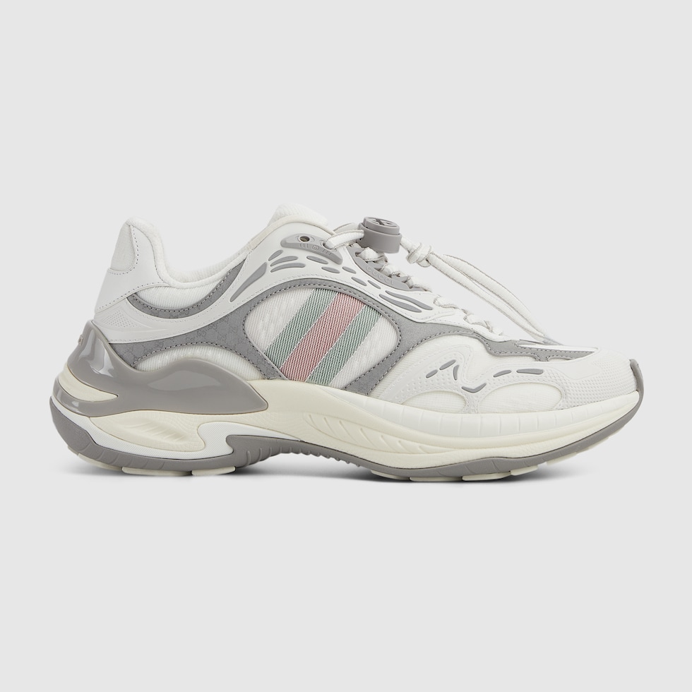 厚底スニーカー ホワイト（白）系 GUCCI(グッチ) 靴・シューズ