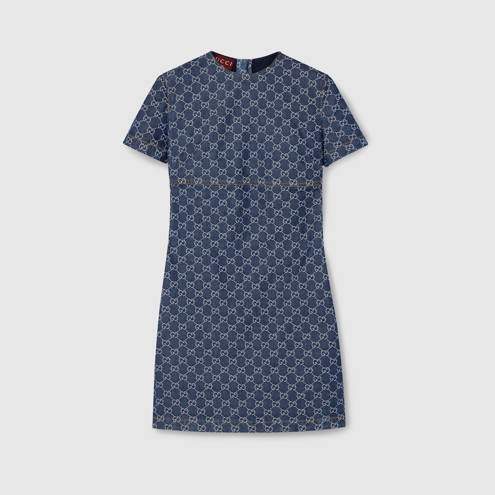 GUCCI】グッチ『GGジャージー ジャカード ドレス ワンピース