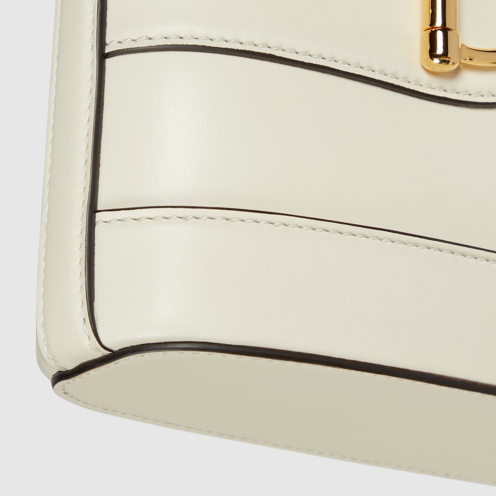 Gucci 73〕スモール バケットバッグホワイト レザー | GUCCI公式