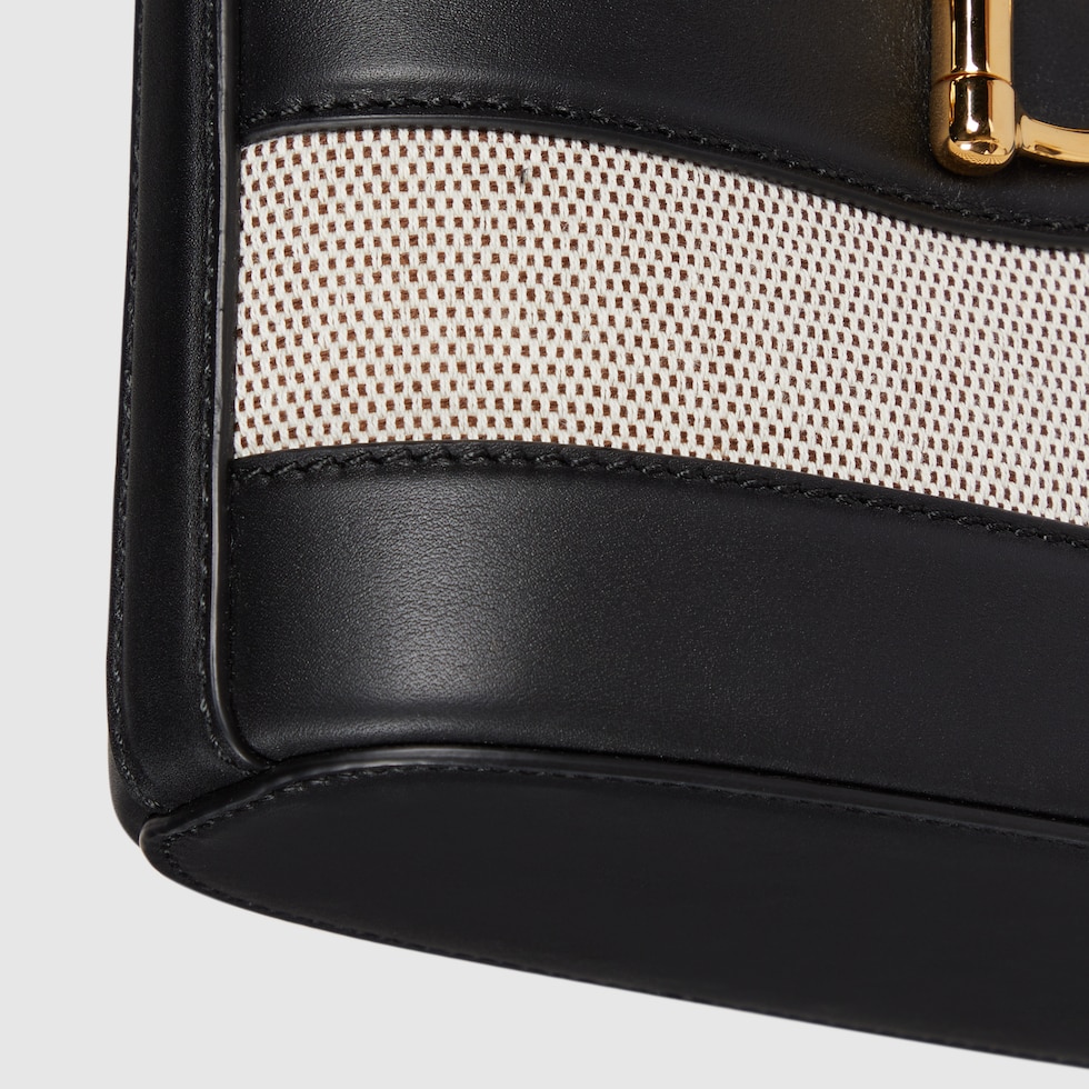 Gucci 73〕スモール バケットバッグナチュラル キャンバス