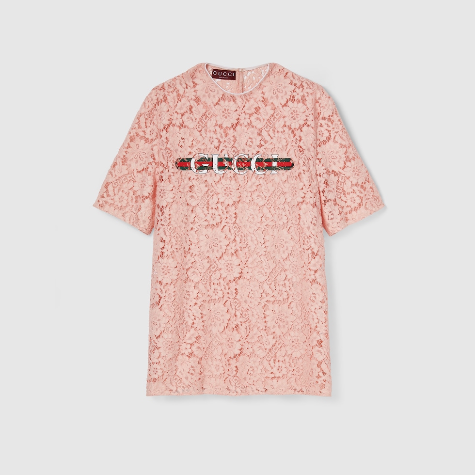 すぐ届く【GUCCI】フローラル コットンレース トップ 818427_ZAQP7_5036_001_100_0000