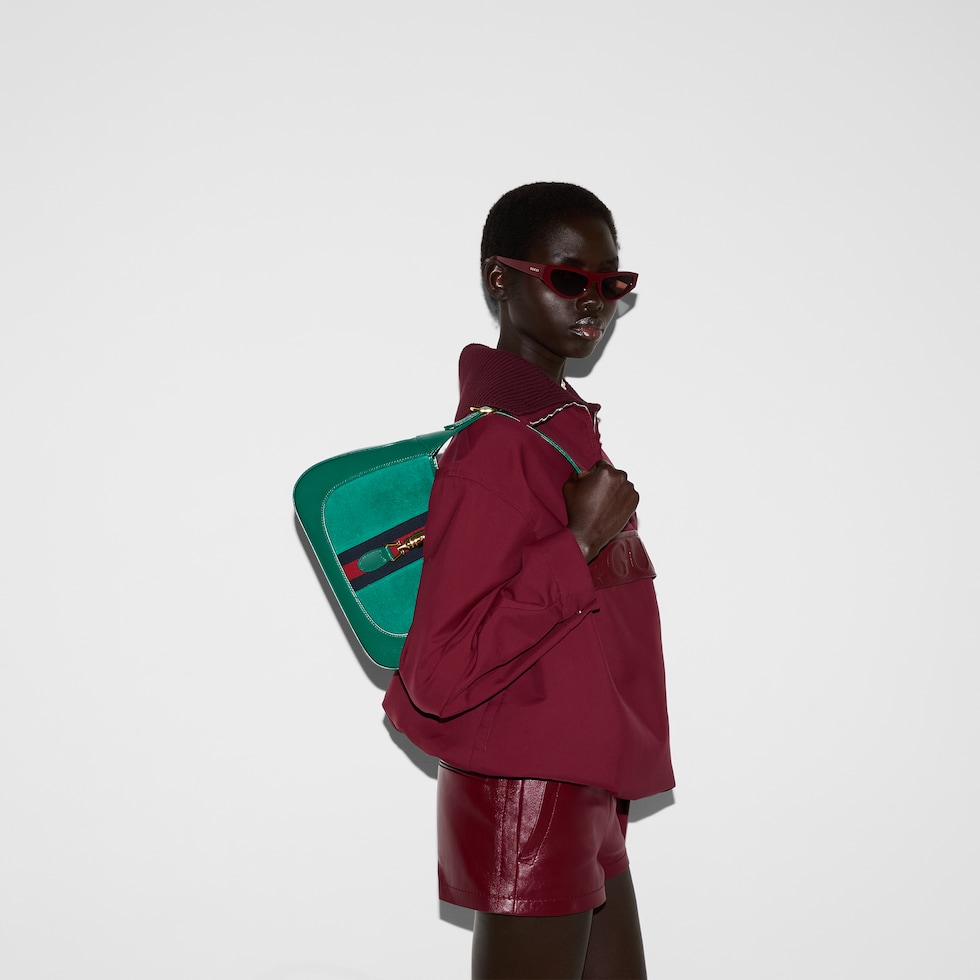 Gucci Jackie 1961 medium bag in vintage green leather
