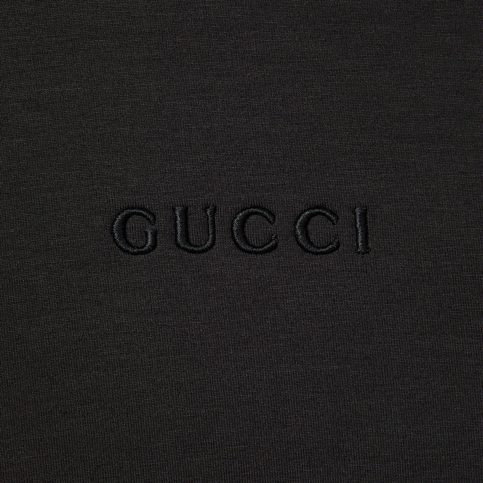 【関税&送料込】Gucci Black Jersey Sweatshirt Cotton jersey sweatshirt in black | GUCCI® US