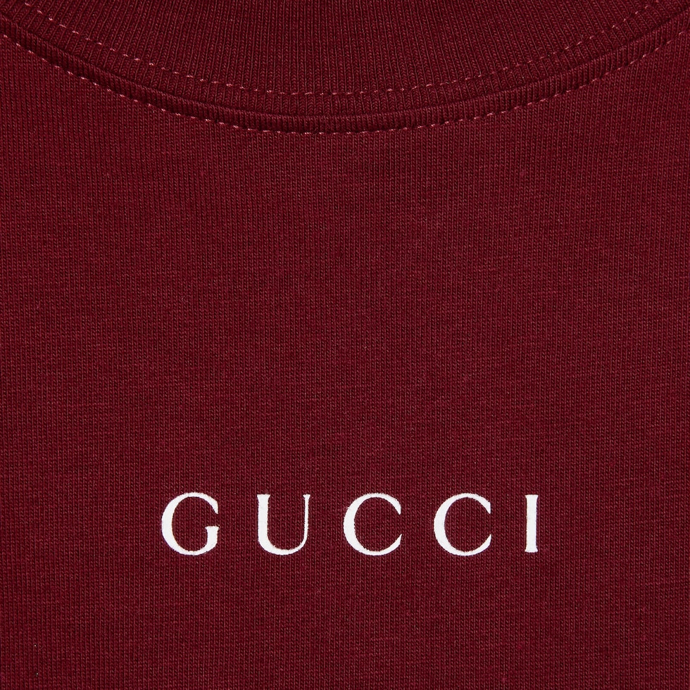 レア❗️GUCCI グッチ　レッドTシャツ　Lサイズ GUCCI（グッチ）カジュアルシャツ 赤 サイズ:44(S位) メンズ