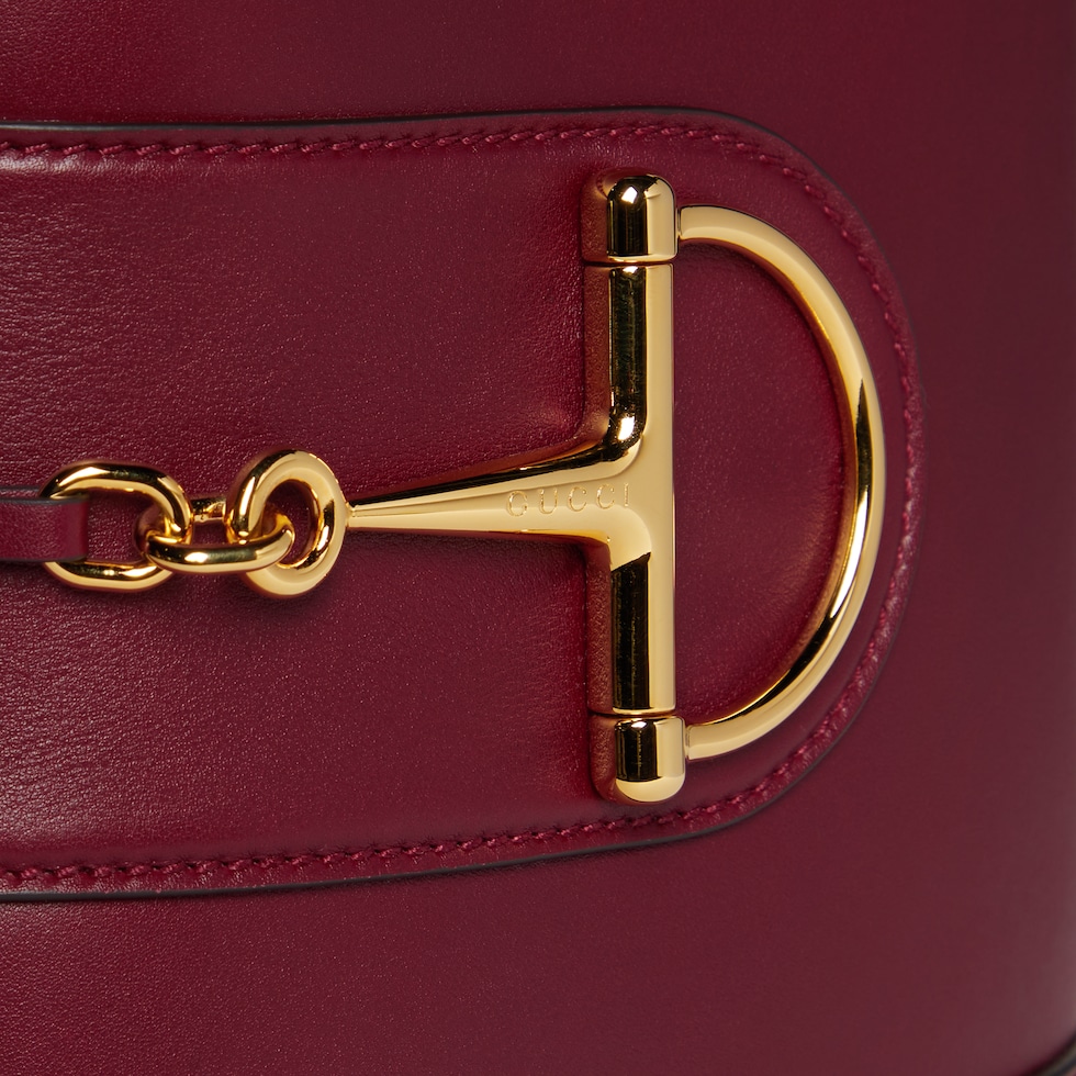 GUCCI グッチ 73レザーバケットバッグ 833665AAEC21523 블랙 레더 구찌 73 스몰 버킷백 | 구찌® 코리아