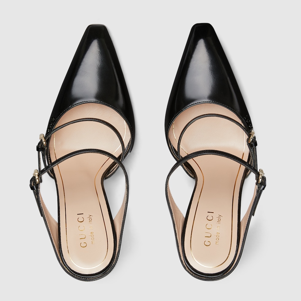 GUCCI グッチ ホースビット レザー スリッパ イニシャル入り