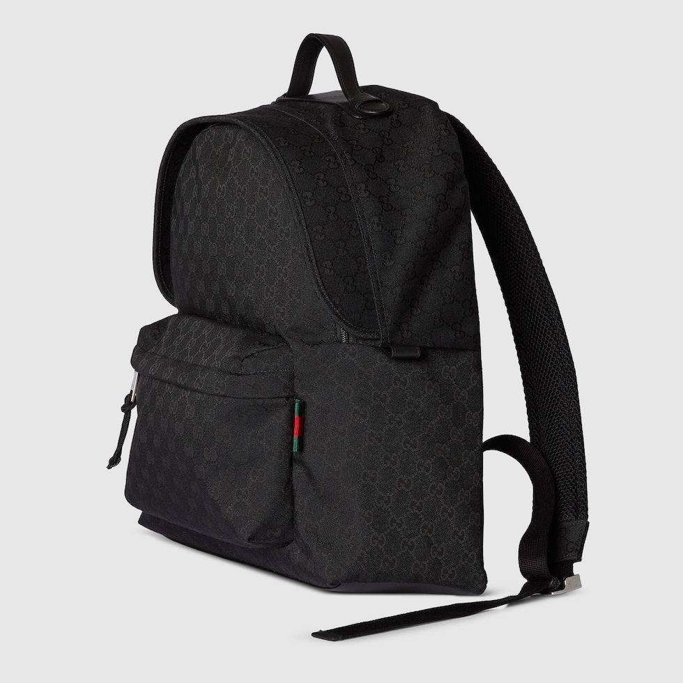 【オープニングセール】 in backpack medium canvas GG black US GUCCI® | canvas その他多肉植物