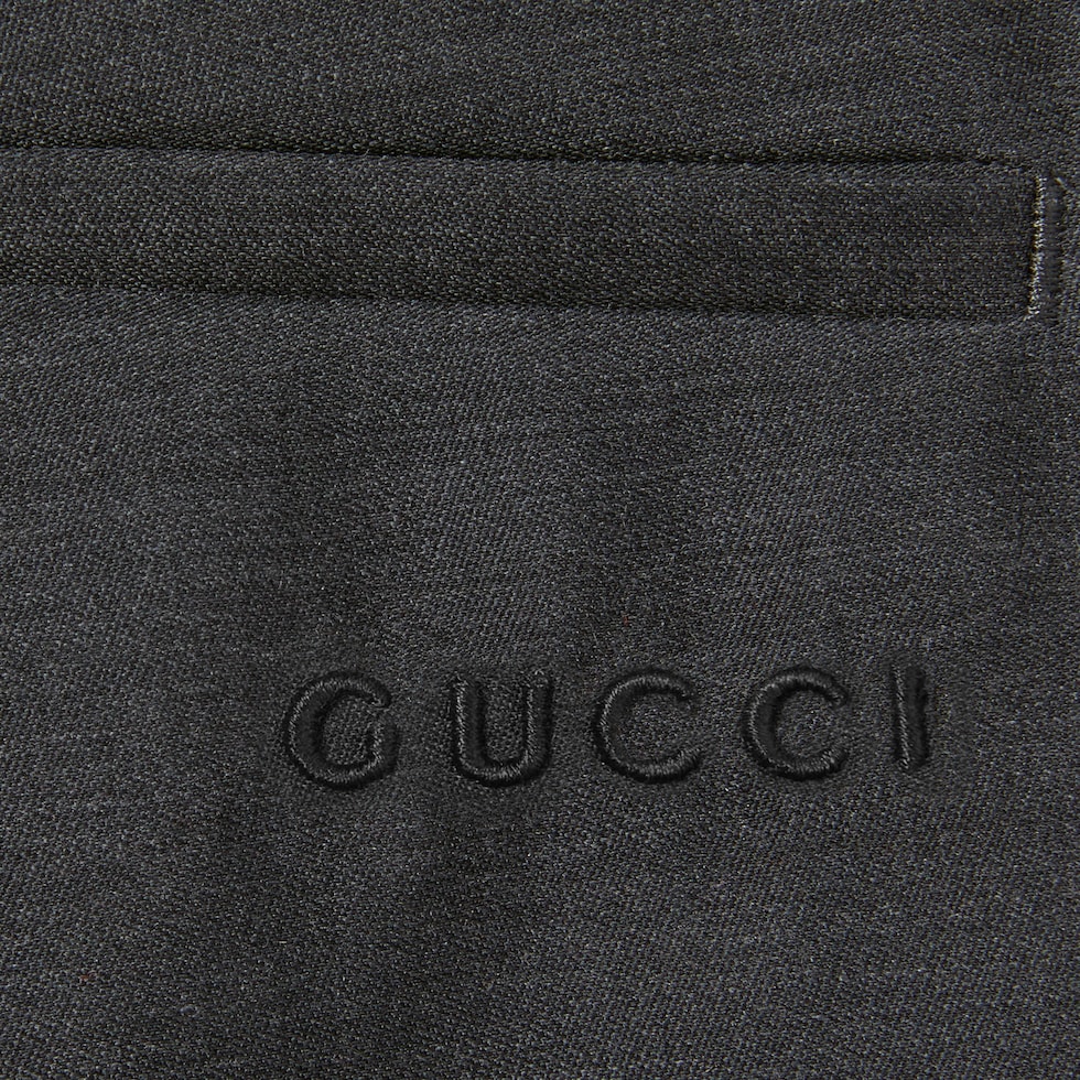 注目の新作♪【GUCCI】ウール ミニ ショートパンツ ウール ミニ ショートパンツグレー | GUCCI公式