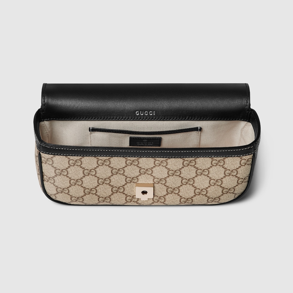 Gucci Horsebit 1955 Soft small top handle bag in beige and