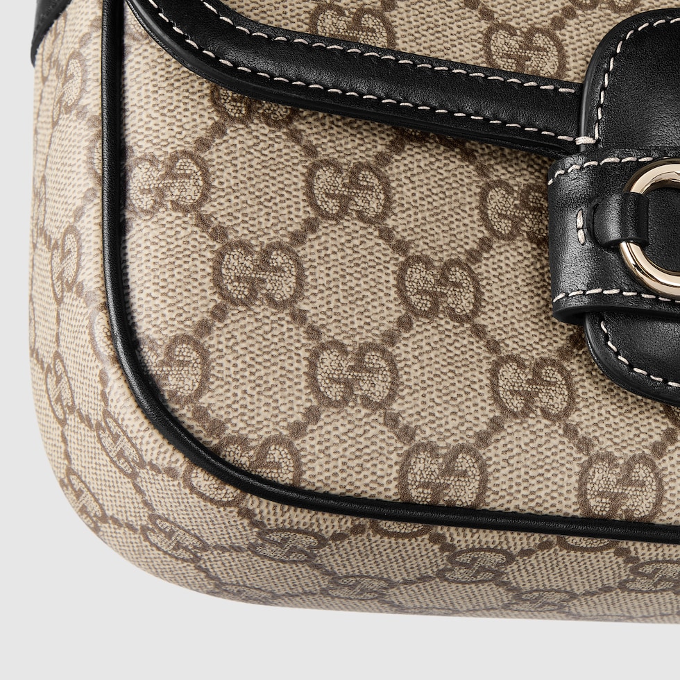 Gucci Horsebit 1955 Soft small top handle bag in beige and
