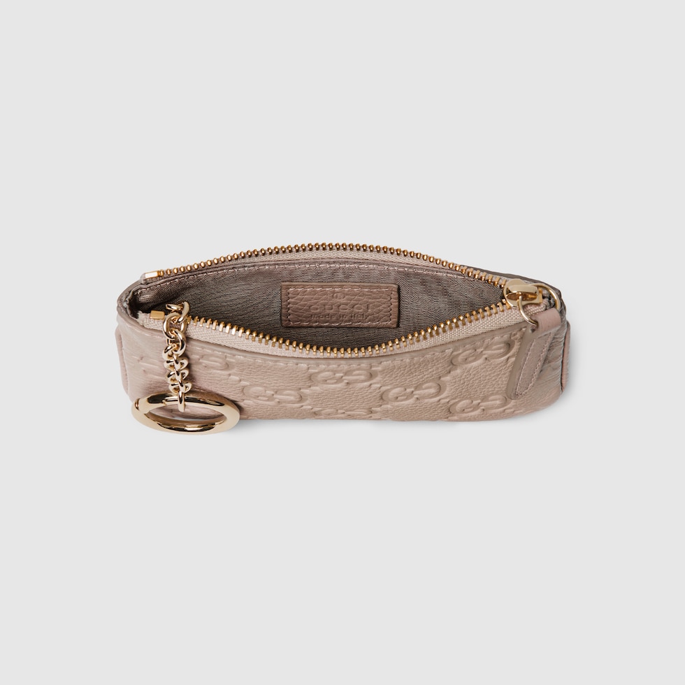 【GUCCI】GG Marmont Leather Flap Key Case Good Taupe GG Marmont medium shoulder bag in taupe leather | GUCCI® CA