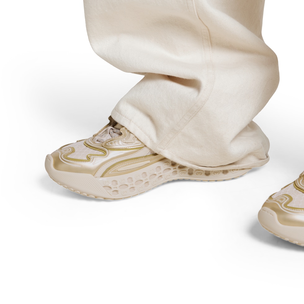GUCCI cub3d レースアップ ウィメンズ スニーカー GUCCI cub3d〕ウィメンズ スニーカーホワイト デメトラ