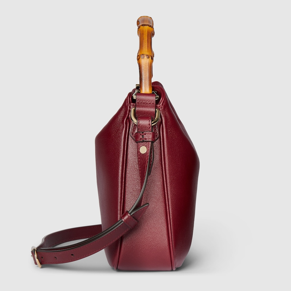 GUCCI グッチ ブロンディ スモール レザー ショルダーバッグ ワインレッド グッチ ブロンディ〕スモール ショルダーバッグ ・グッチ ロッソ