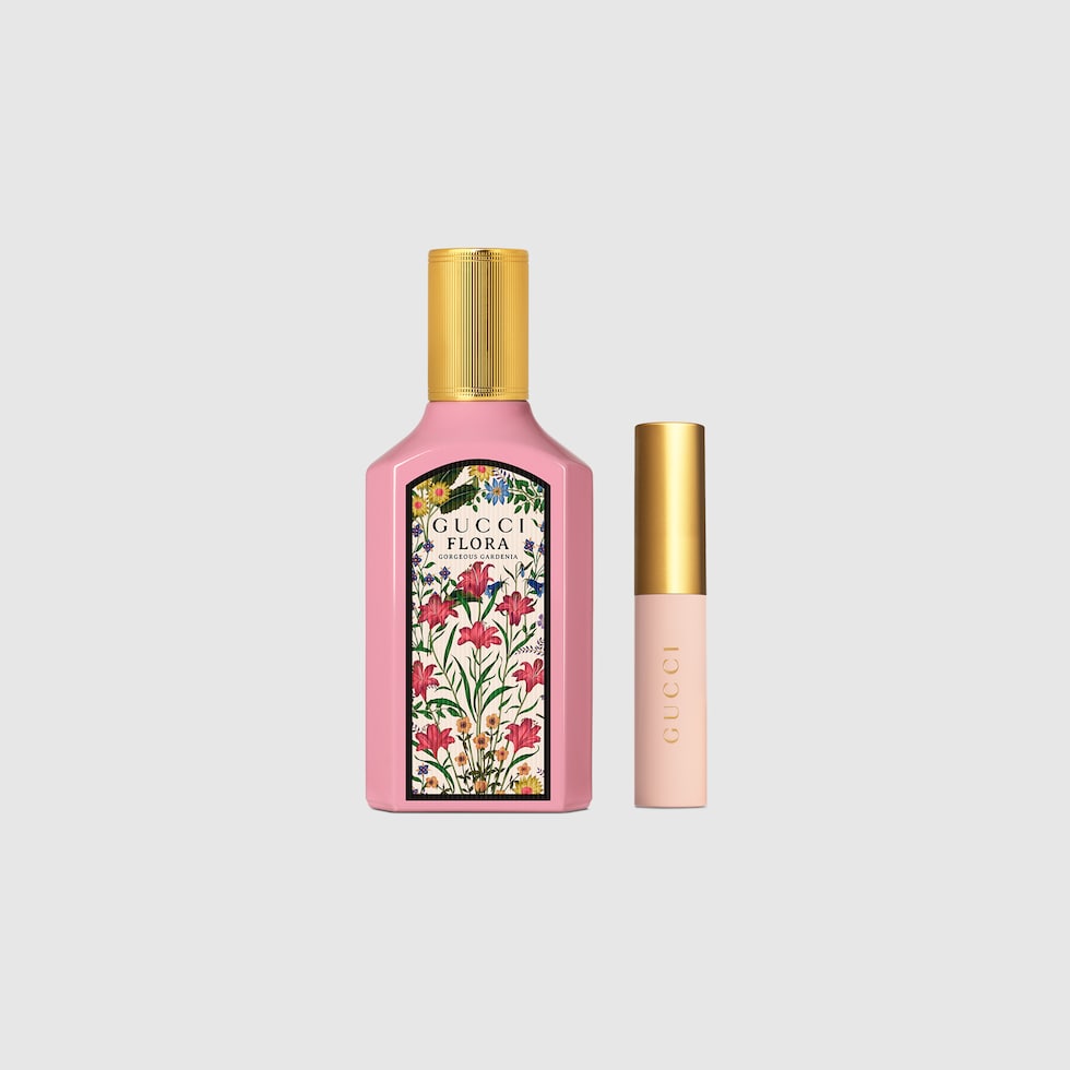 Gucci Flora Gorgeous Gardenia gift set in eau de parfum
