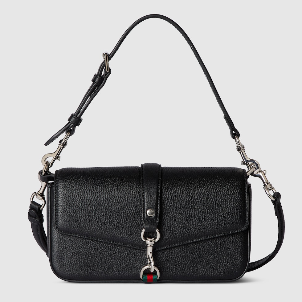 ショルダーバッグ・ポシェット HAHARCHIVE Round flap cross bag black Round Flap Crossbody Bag (Black) - HAH ARCHIVE Japan