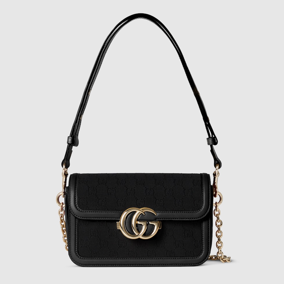 キュート♡【GUCCI】Gucci Go スモールショルダー♪ Gucci Go small shoulder bag in black GG canvas | GUCCI® US