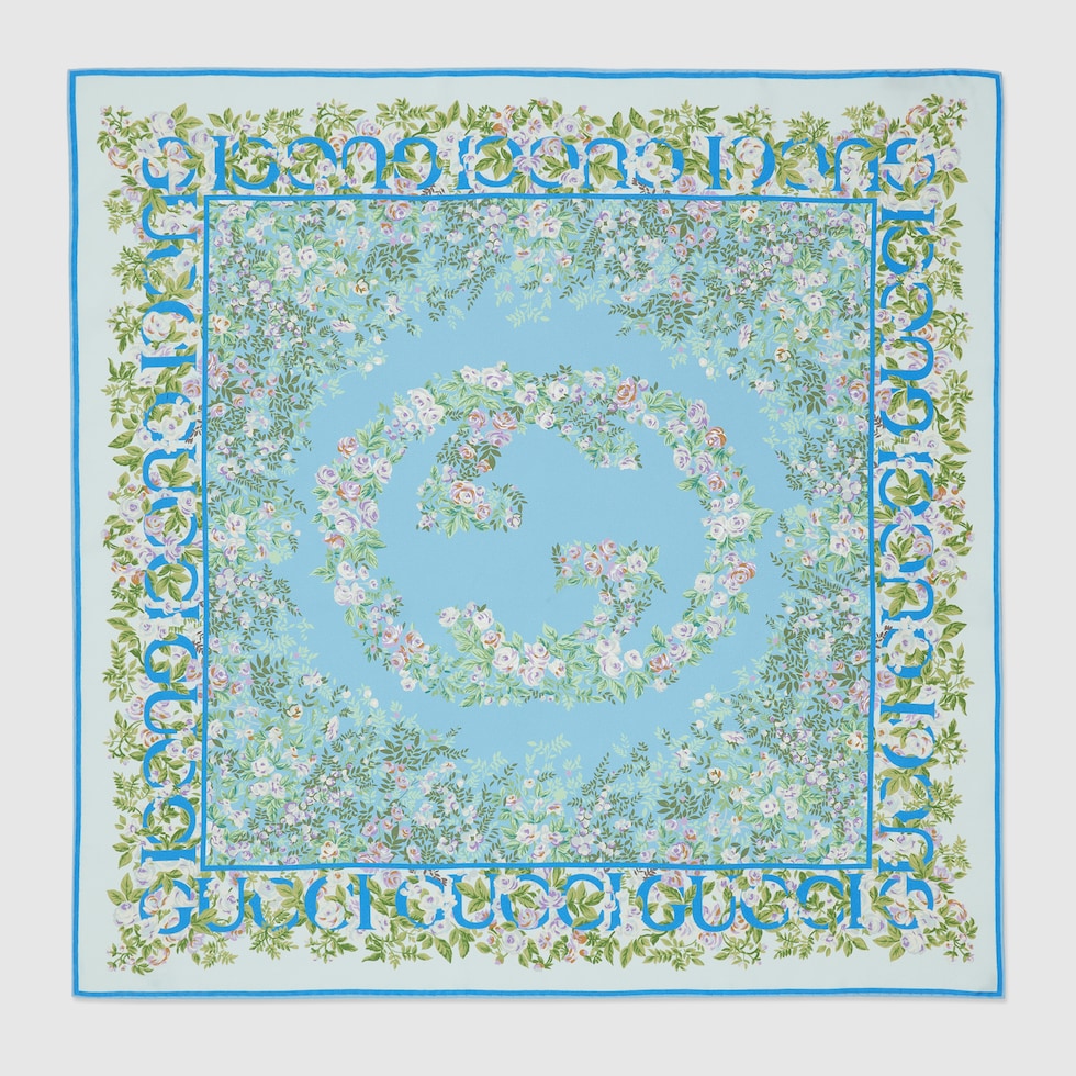Gucci スカーフ　約85x 85cm Silk 783157_3G001_4978_001_100_0000