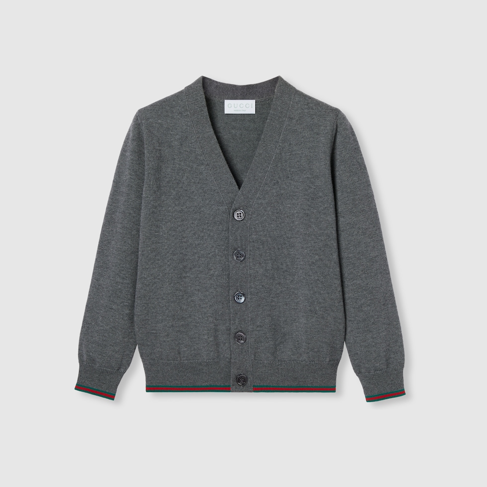 まなみグッチキッズ GUCCI GG ストライプ カーディガン 150cm まなみ様専用グッチキッズ GUCCI GG ストライプ カーディガン