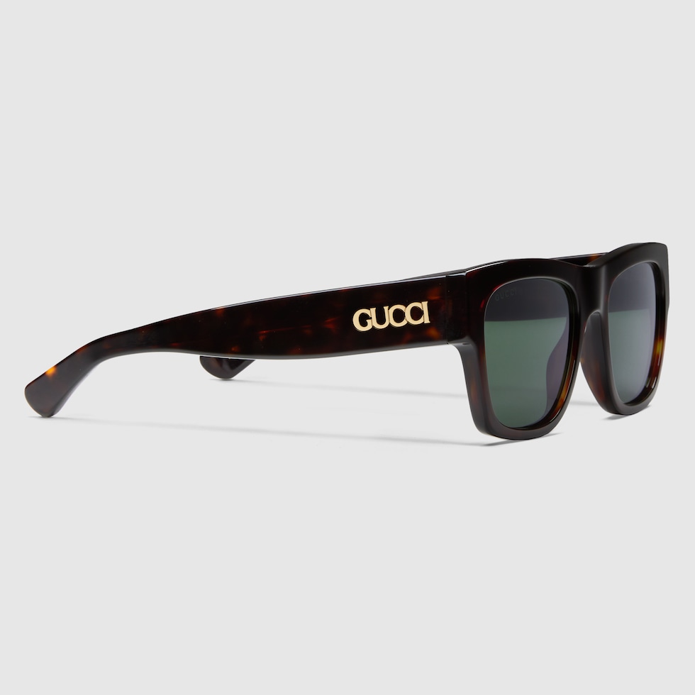 美品✨GUCCI Sunglasses Tortoiseshell Unisex Geometric frame sunglasses in tortoiseshell | GUCCI® US