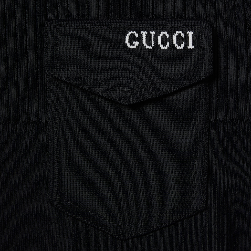 GUCCI ブラック トップス S Women's loafer with Horsebit in black leather | GUCCI® US
