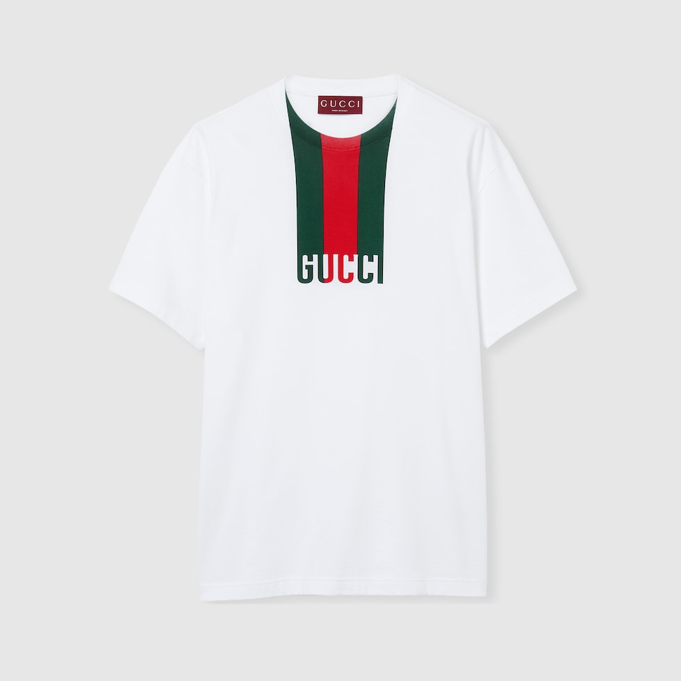 グッチのロゴが映えるTシャツに注目！──秋のショートスリーブ