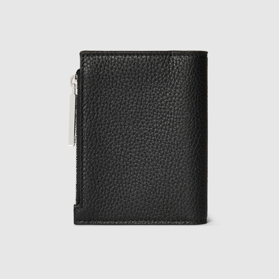 GUCCI コインケース レザー ブラック ソーホー インターロッキングG