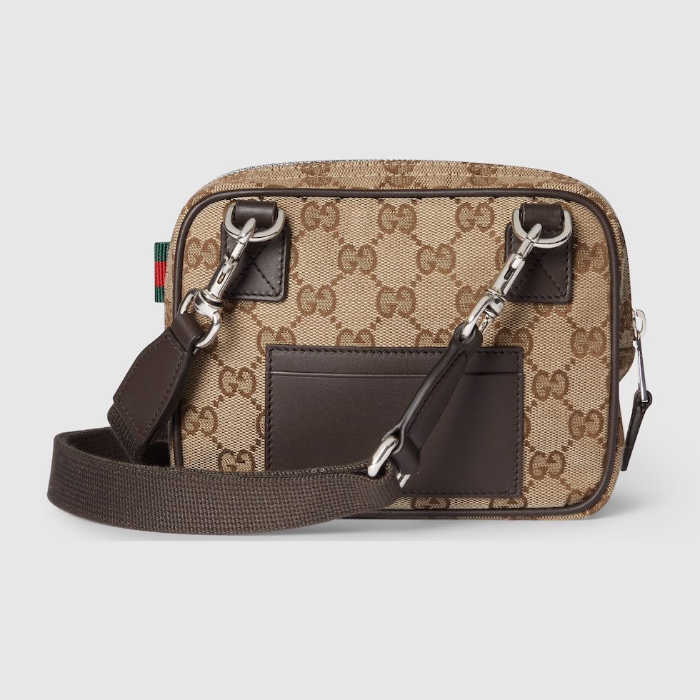Gucci メッセンジャーバッグ GGキャンバス GUCCI グッチ GGキャンバス メッセンジャーバッグ ブラック